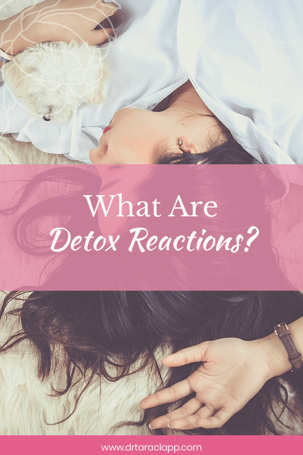 woman laying in bed - What Are Detox Reactions? Article by Dr. Tara Clapp, ND